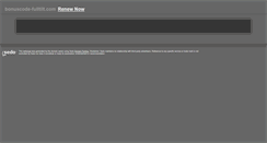 Desktop Screenshot of bonuscode-fulltilt.com